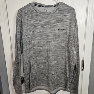 Wrangler Gray Men's Long Sleeve Shirt